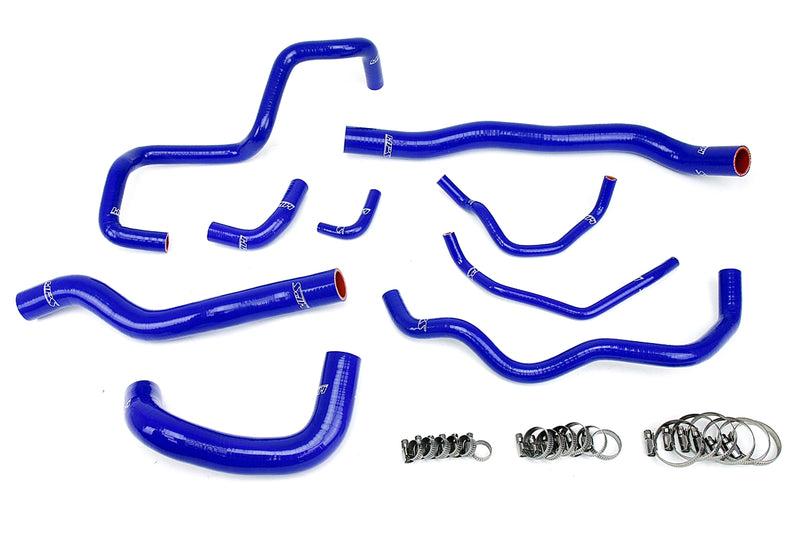HPS Silicone Radiator Hoses - 2006-2007 Mazda Mazdaspeed 6 2.3L Turbo - Blue (57-1513-BLUE)