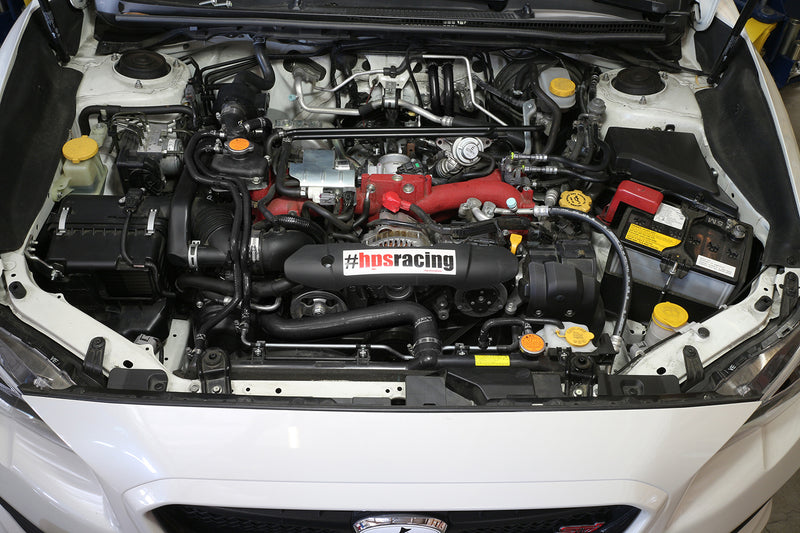 HPS Silicone Radiator and Heater Hoses - 2015-2016 Subaru WRX STI 2.5L Turbo - Black (57-1516-BLK)