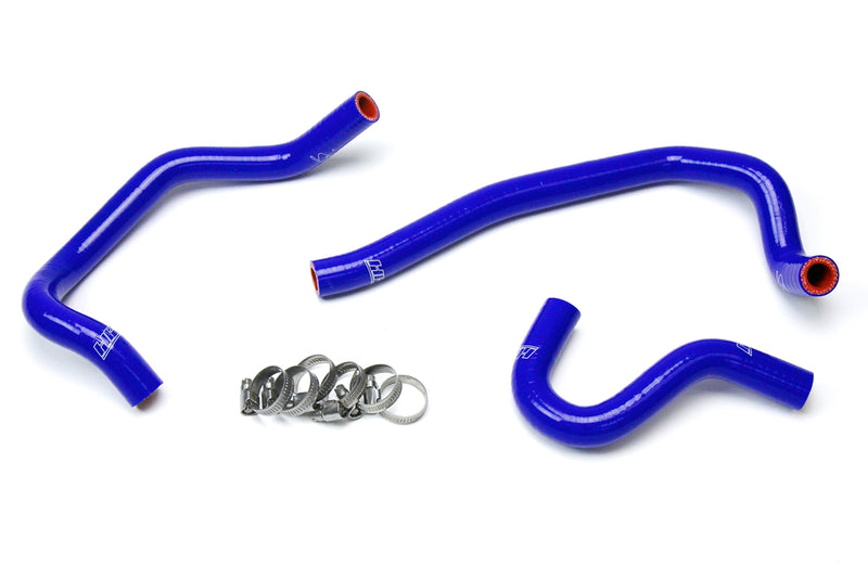 HPS Silicone Heater Hoses - 1986-1992 Toyota Supra MK3 Turbo & NA with 7MGE / 7MGTE - Left Hand Drive - Blue (57-1520-BLUE)