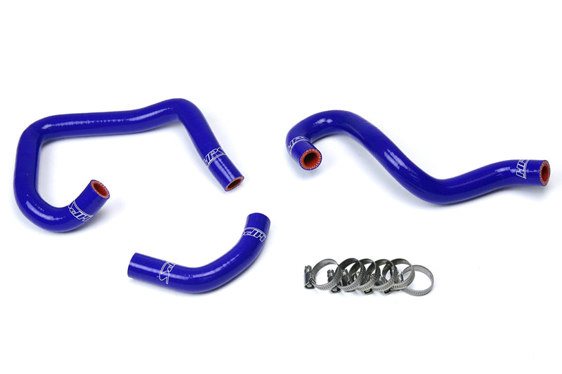 HPS Silicone Heater Hoses - 1993-1998 Toyota Supra MK4 2JZ Turbo Left Hand Drive - Blue (57-1521-BLUE)