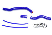 HPS Silicone Radiator Hoses - 2001-2005 Honda Civic 1.7L Manual Trans. - Blue (57-1525-BLUE)