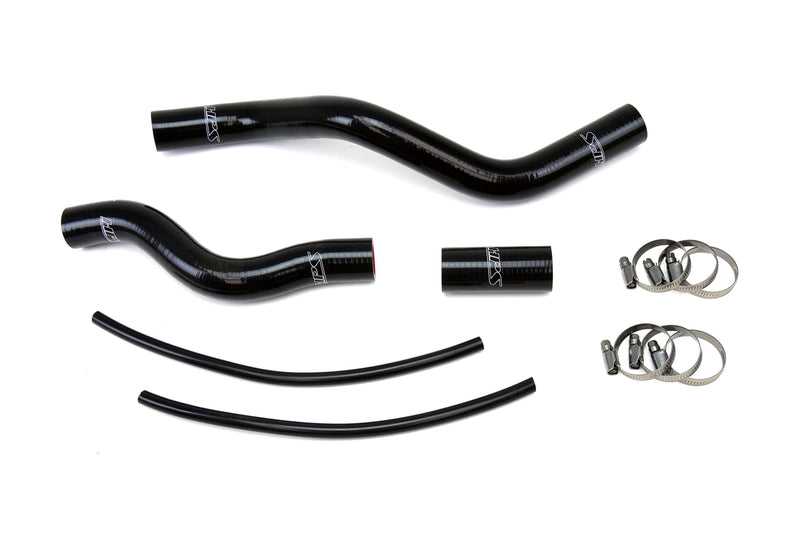HPS Silicone Radiator Hoses - 2001-2005 Honda Civic 1.7L Automatic Trans. - Black (57-1526-BLK)