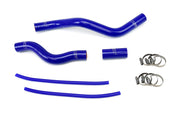 HPS Silicone Radiator Hoses - 2001-2005 Honda Civic 1.7L Automatic Trans. - Blue (57-1526-BLUE)