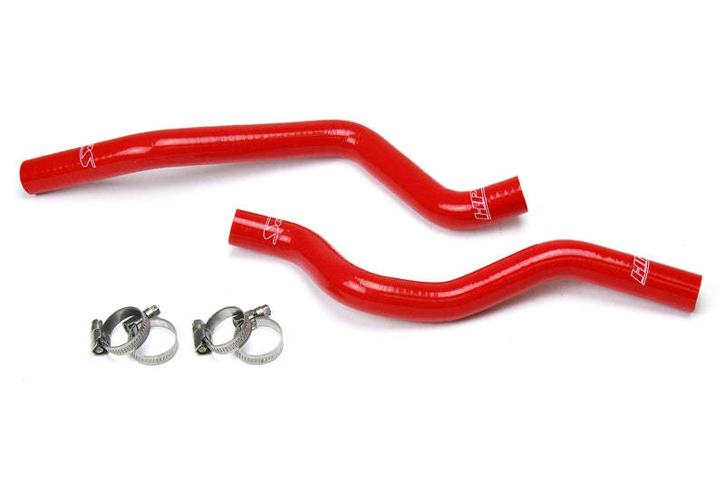 HPS Silicone Heater Hoses - 2008-2017 Mitsubishi Lancer 2.0L 2.4L DE ES GTS - Red (57-1529-RED)