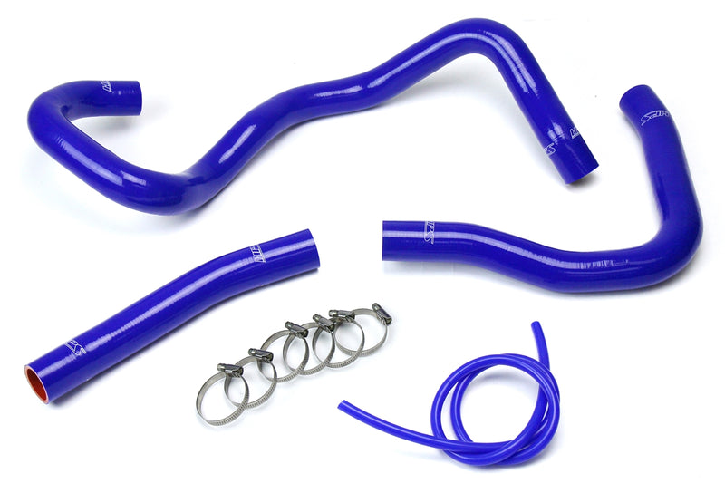 HPS Silicone Radiator Hoses - 2008-2017 Mitsubishi Lancer 2.0L 2.4L DE ES GTS - Blue (57-1530-BLUE)