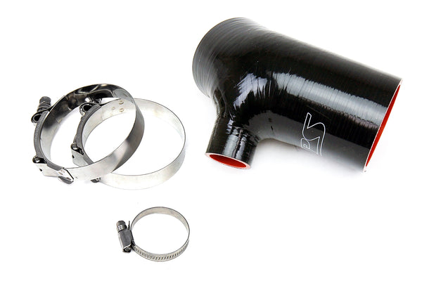 HPS Silicone Air Intake Hose - 2016-2024 Mazda MX-5 Miata 2.0L - Black (57-1544-BLK)