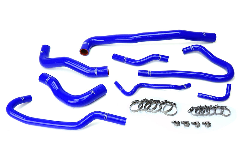 HPS Silicone Radiator and Heater Hoses - 2016-2024 Mazda MX-5 Miata 2.0L - Blue (57-1546-BLUE)