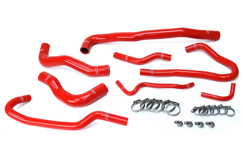HPS Silicone Radiator and Heater Hoses - 2016-2024 Mazda MX-5 Miata 2.0L - Red (57-1546-RED)
