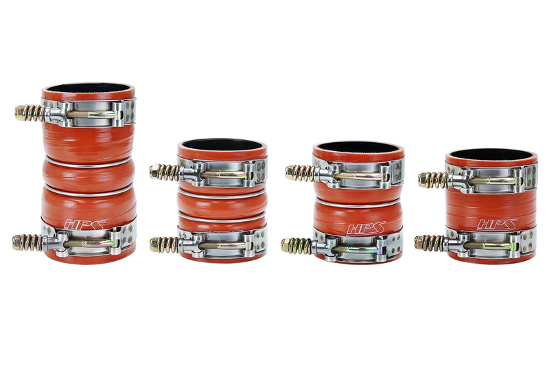 HPS Silicone Intercooler Hoses - Orange (57-1571)
