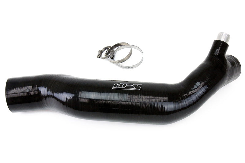 HPS Silicone Air Intake Hose - Black (57-1585-BLK)