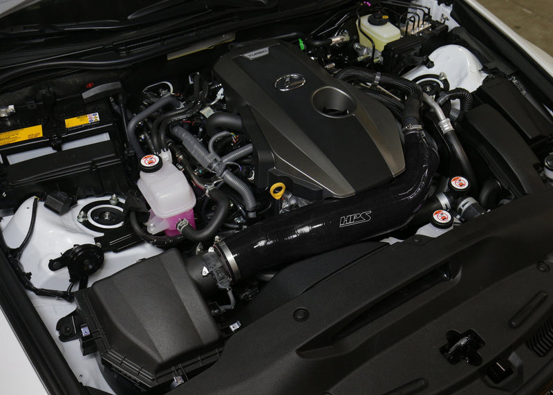 HPS Silicone Air Intake Hose - Black (57-1585-BLK)