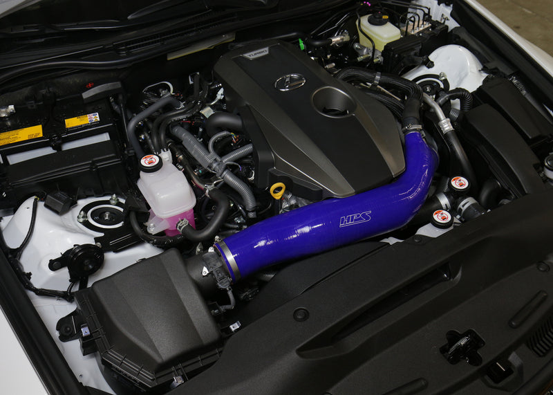 HPS Silicone Air Intake Hose - Blue (57-1585-BLUE)
