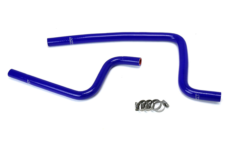 HPS Silicone Heater Hoses - 1997-2002 Jeep Wrangler 2.5L 4Cyl - Blue (57-1590-BLUE)
