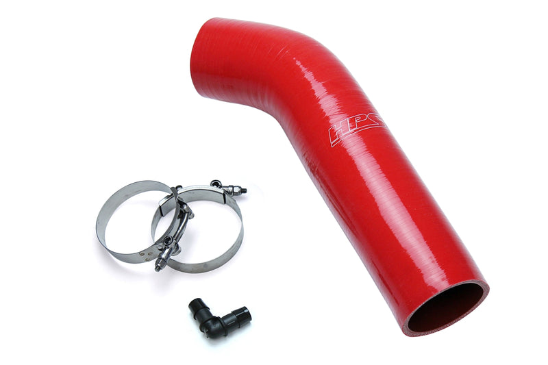 HPS Silicone Air Intake Hose - 2003-2006 Nissan 350Z 3.5L V6 - Red (57-1591-RED)