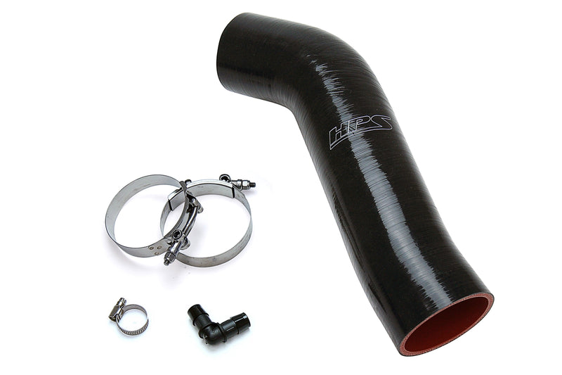 HPS Silicone Air Intake Hose - Black (57-1592-BLK)