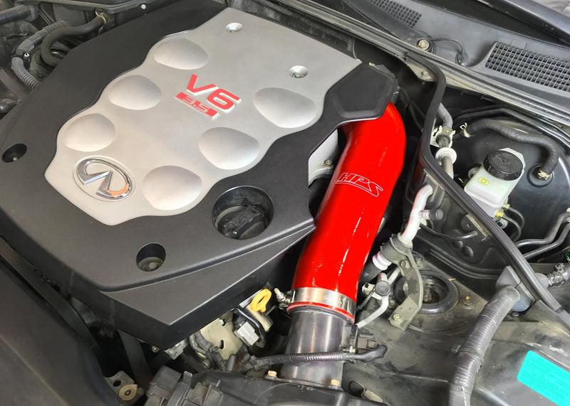 HPS Silicone Air Intake Hose - Red (57-1592-RED)