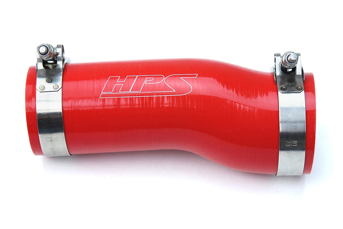 HPS Silicone Air Intake Hose - Red (57-1595-RED)