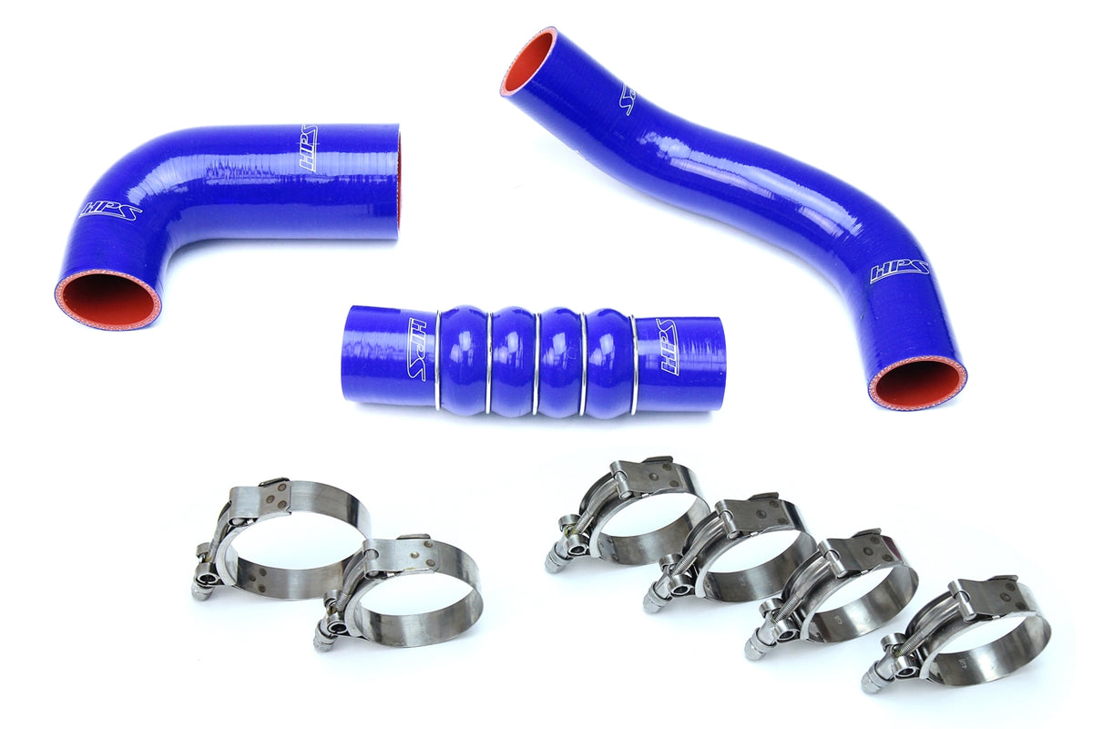 HPS Silicone Intercooler Hoses - Blue (57-1599-BLUE)