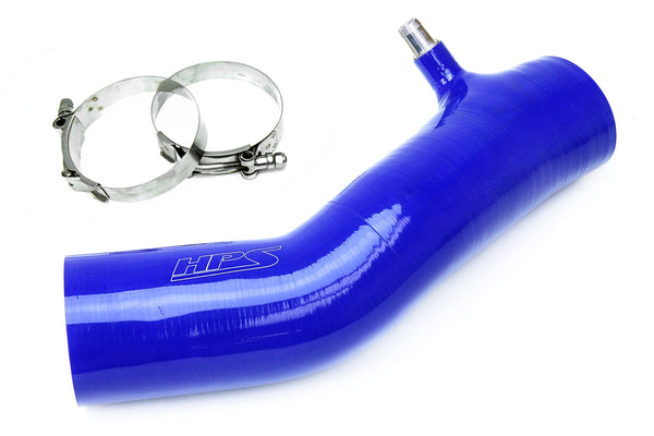 HPS Silicone Air Intake Hose - 2016-2023 Toyota Tacoma 3.5L V6 (Exclude TRD airbox) - Blue (57-1600-BLUE)