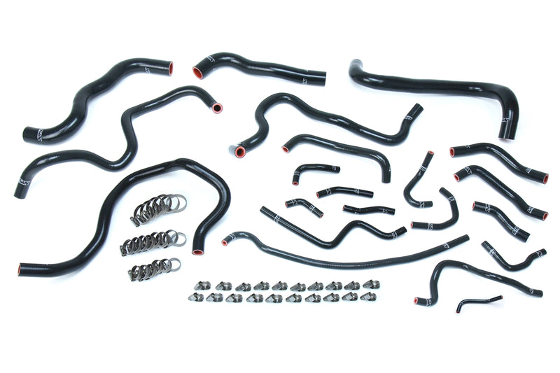 HPS Silicone Radiator and Heater Hoses - Black (57-1608-BLK)