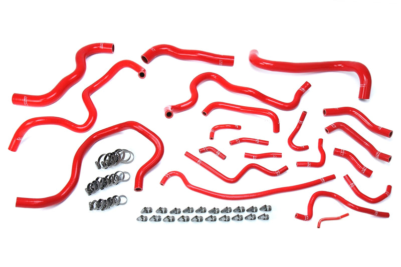 HPS Silicone Radiator and Heater Hoses - Red (57-1608-RED)