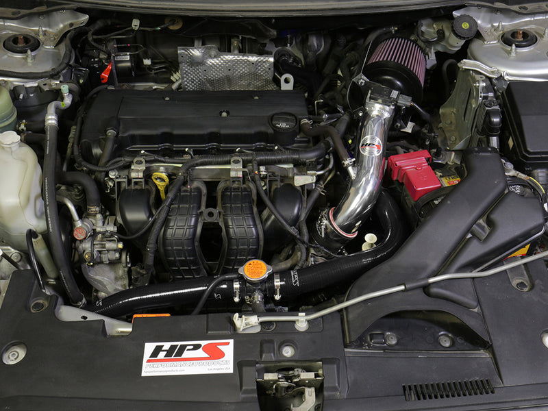 HPS Silicone Radiator and Heater Hoses - 2008-2017 Mitsubishi Lancer 2.0L 2.4L DE ES GTS - Black (57-1609-BLK)