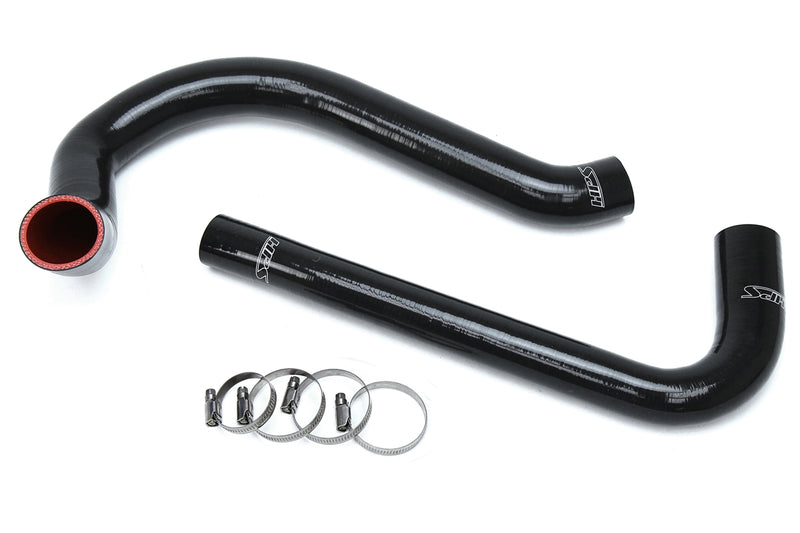 HPS Silicone Radiator Hoses - 1987-1995 Jeep Wrangler YJ 2.5L - Black (57-1627-BLK)