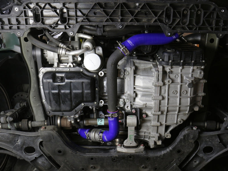 HPS Silicone Intercooler Hoses - 2013-2017 Hyundai Veloster 1.6L Turbo - Black (57-1629-BLK)