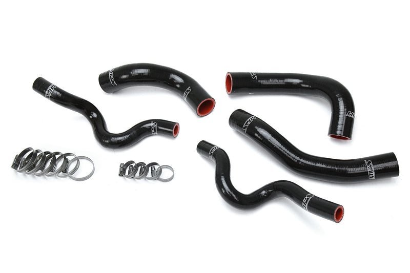 HPS Silicone Radiator Hoses - 2013-2017 Hyundai Veloster 1.6L Turbo - Black (57-1630-BLK)