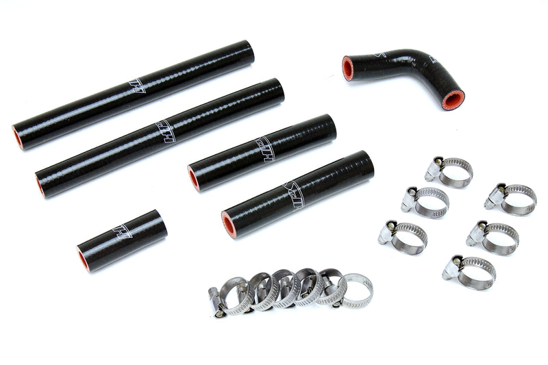 HPS Silicone Heater Hoses - Black (57-1638-BLK)