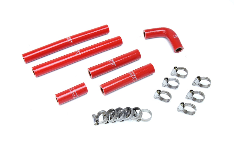HPS Silicone Heater Hoses - Red (57-1638-RED)