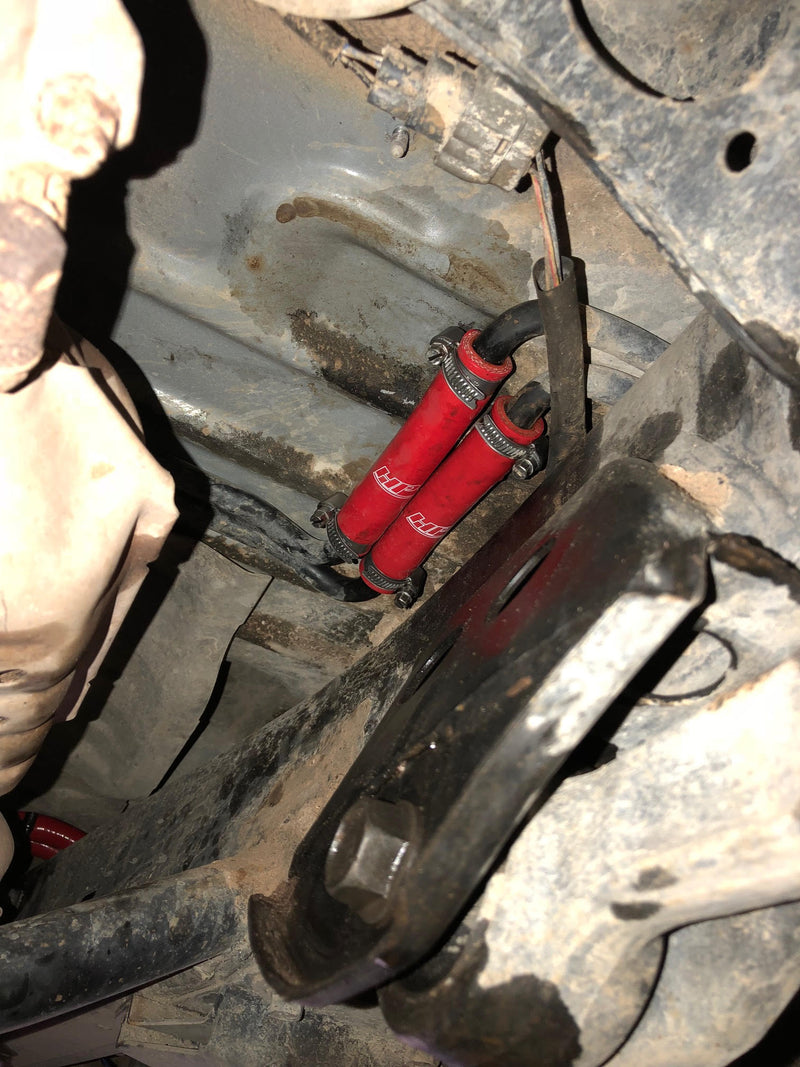 HPS Silicone Heater Hoses - Red (57-1638-RED)