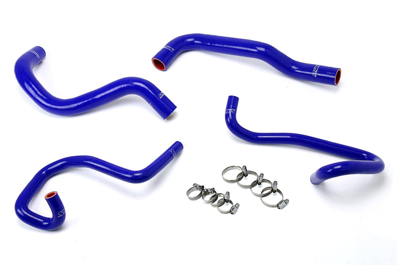 HPS Silicone Radiator and Heater Hoses - 2005-2018 Toyota Tacoma 2.7L 4Cyl - Blue (57-1640-BLUE)