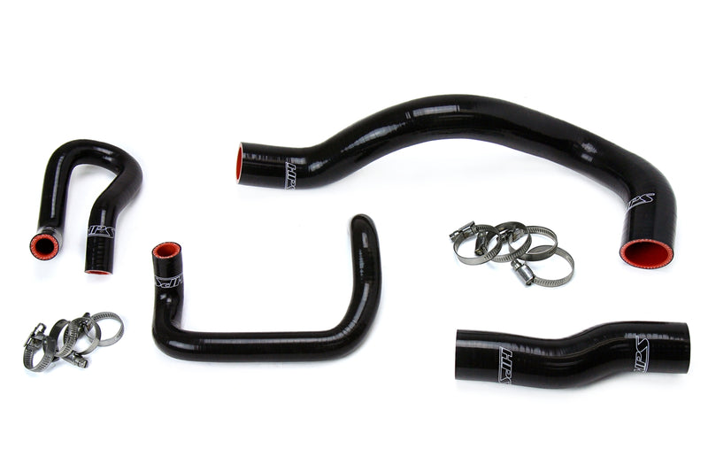 HPS Silicone Radiator and Heater Hoses - 2001-2005 Lexus IS300 I6 3.0L - Black (57-1641-BLK)