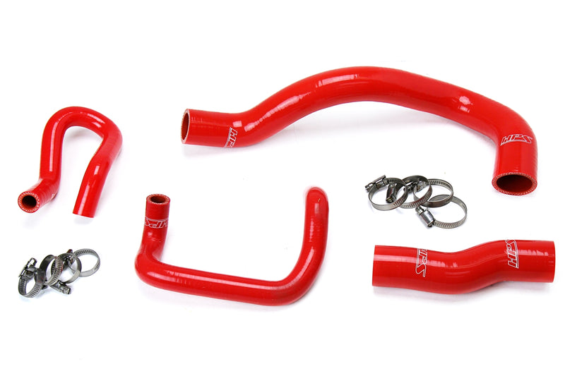 HPS Silicone Radiator and Heater Hoses - 2001-2005 Lexus IS300 I6 3.0L - Red (57-1641-RED)