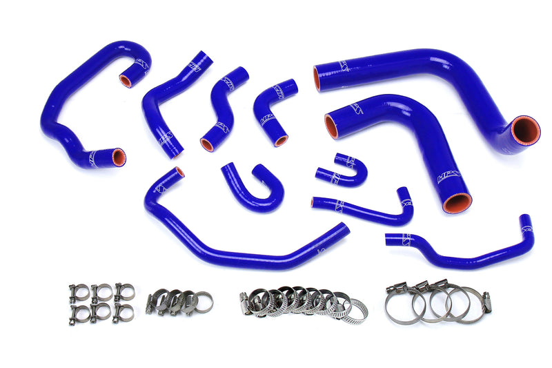 HPS Silicone Radiator and Heater Hoses - Blue (57-1654-BLUE)