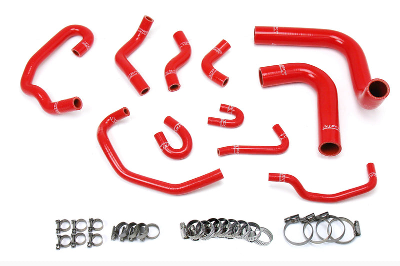 HPS Silicone Radiator and Heater Hoses - Red (57-1654-RED)
