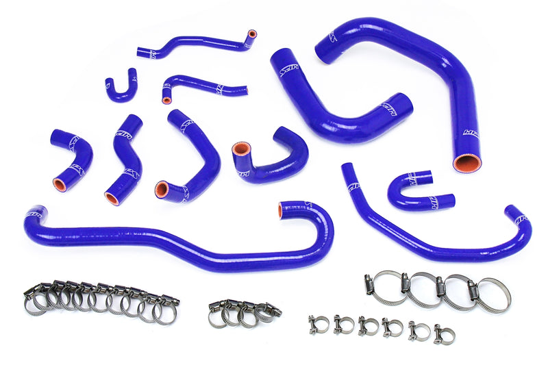 HPS Silicone Radiator and Heater Hoses - Blue (57-1656-BLUE)