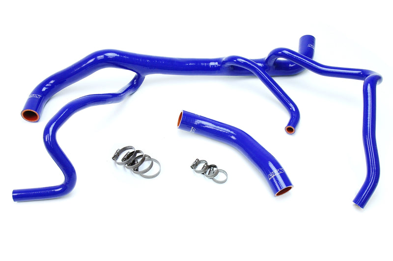 HPS Silicone Radiator Hoses - 2016-2017 Chevy Camaro SS Coupe 6.2L V8 - Blue (57-1664-BLUE)