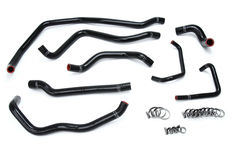 HPS Silicone Radiator Hoses - 2014-2018 Polaris RZR XP 1000 - Black (57-1666-BLK)