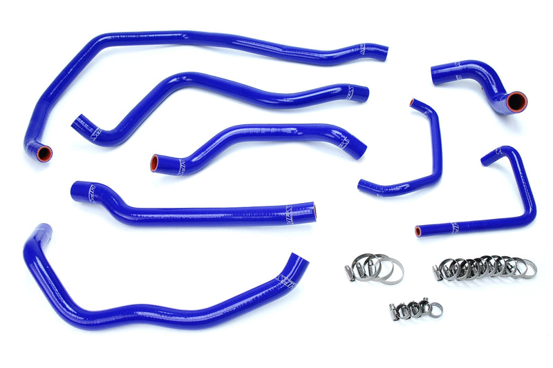 HPS Silicone Radiator Hoses - 2014-2018 Polaris RZR XP 1000 - Blue (57-1666-BLUE)
