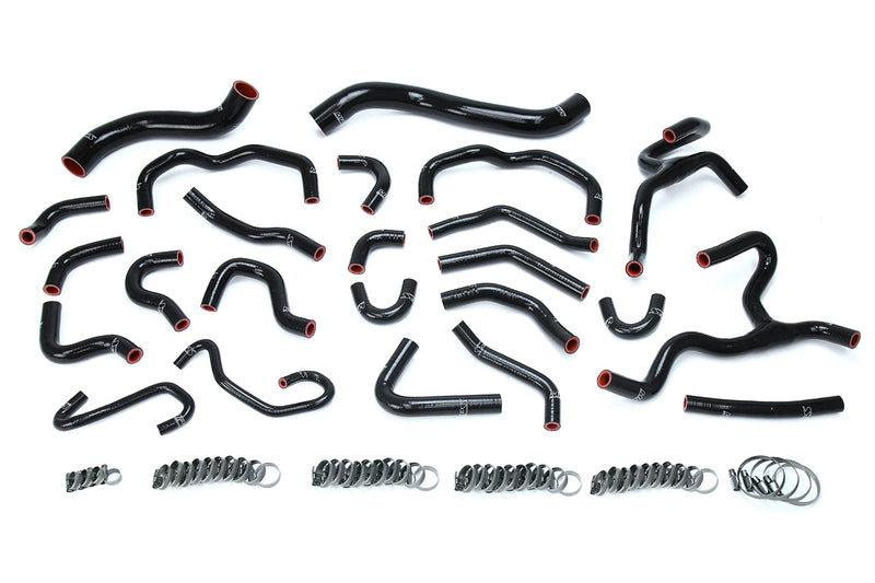 HPS Silicone Radiator and Heater Hoses - Black (57-1670-BLK)