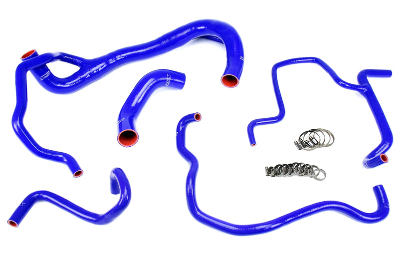 HPS Silicone Radiator and Heater Hoses - Blue (57-1675-BLUE)