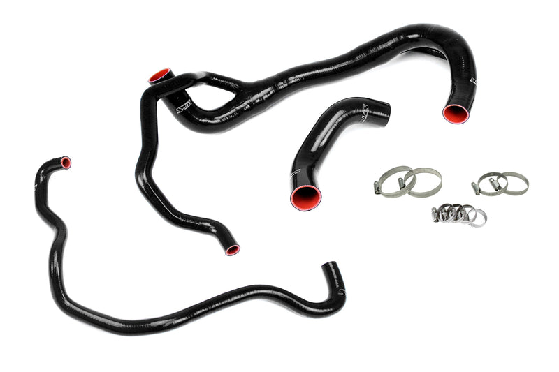 HPS Silicone Radiator Hoses - Black (57-1675R-BLK)