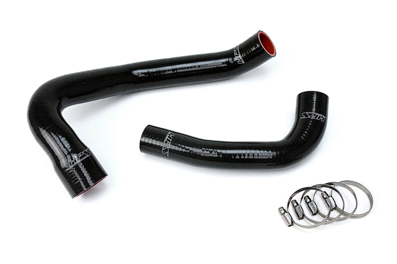 HPS Silicone Radiator Hoses - 1997-2006 Jeep Wrangler TJ 4.0L - Black (57-1688-BLK)