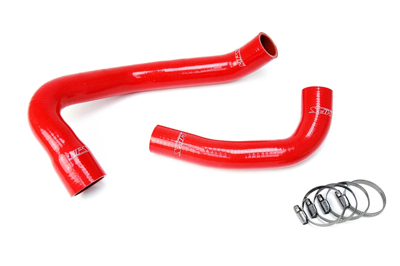 HPS Silicone Radiator Hoses - 1997-2006 Jeep Wrangler TJ 4.0L - Red (57-1688-RED)