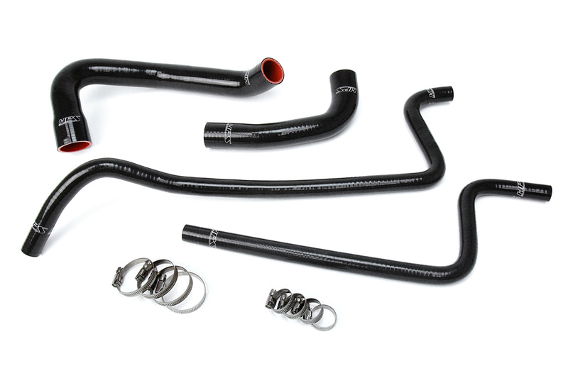 HPS Silicone Radiator and Heater Hoses - 1997-2001 Jeep Wrangler TJ 4.0L Left Hand Drive - Black (57-1689-BLK)