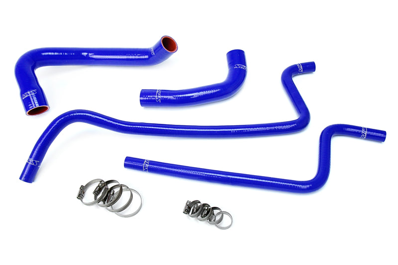 HPS Silicone Radiator and Heater Hoses - 1997-2001 Jeep Wrangler TJ 4.0L Left Hand Drive - Blue (57-1689-BLUE)