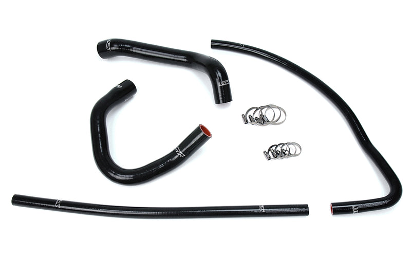 HPS Silicone Radiator and Heater Hoses - 1993-1998 Jeep Grand Cherokee 4.0L I6 Left Hand Drive (ZJ) - Black (57-1690-BLK)