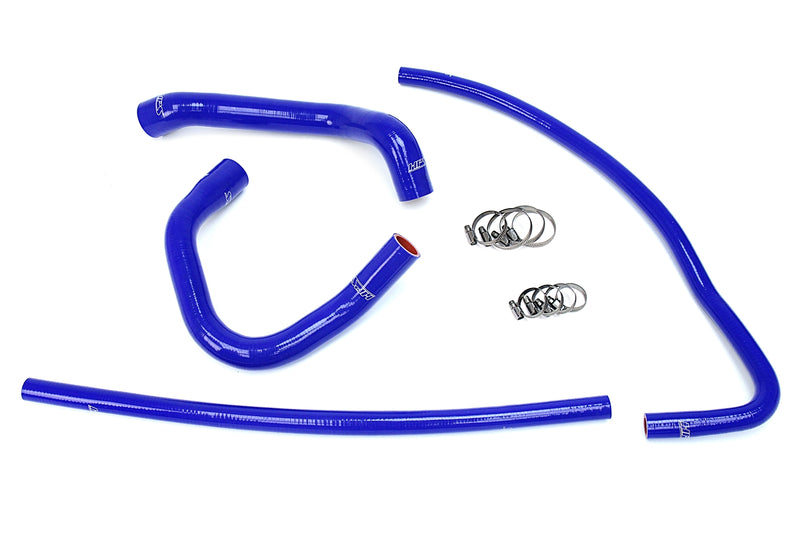 HPS Silicone Radiator and Heater Hoses - 1993-1998 Jeep Grand Cherokee 4.0L I6 Left Hand Drive (ZJ) - Blue (57-1690-BLUE)